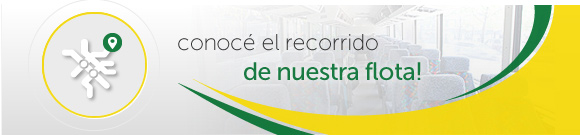 Mapa de Recorridos - Conoce el recorrido de nuestra flota